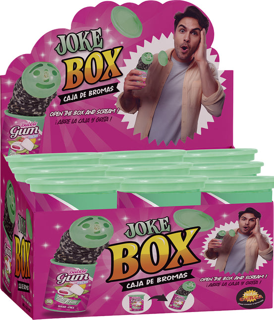 Kau-Schreck aus Plastik, Scherz