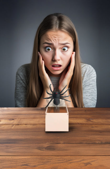 Halloween Falsche Spinne in Box