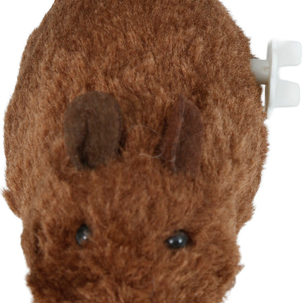 Falsche Ratte zum Aufziehen 16 cm