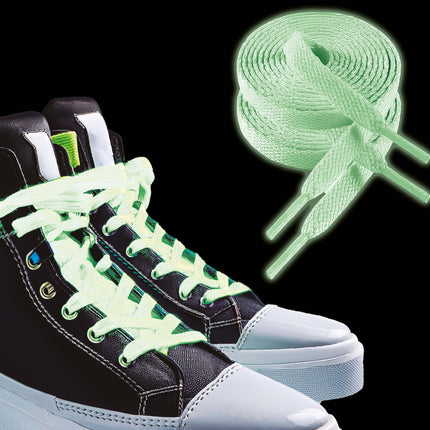 Ein Paar fluoreszierende Schnürsenkel 120 cm