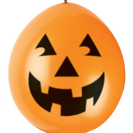 10 9" A/O PUMPKIN BLLNS