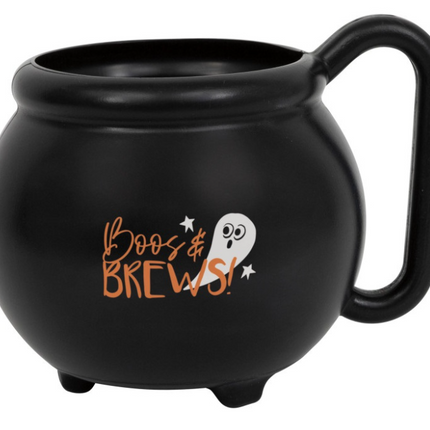 HLLWN PLST CAULDRON TASSE