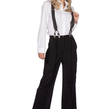 Roaring 20s Nadelstreifenhose