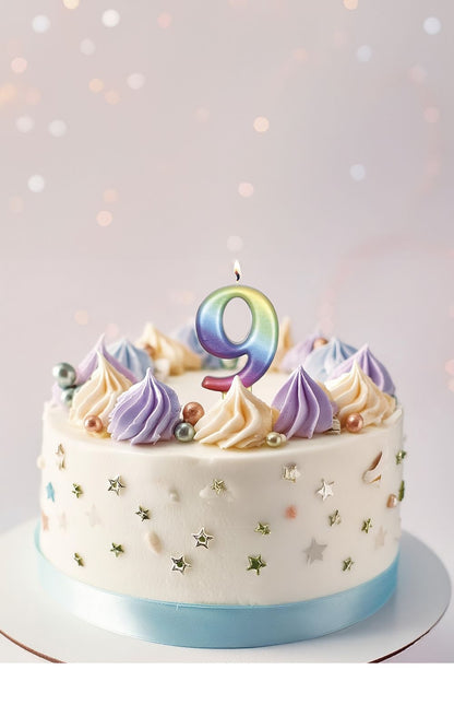Kerze 9 Jahre