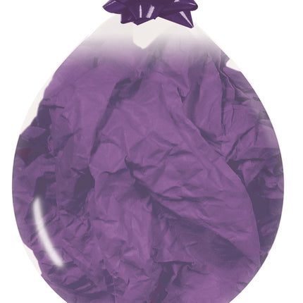Lila Stuffer Ballon 45cm 25Stk