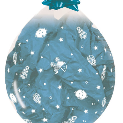 Geburt Stuffer Ballon Blau 45cm 25Stk