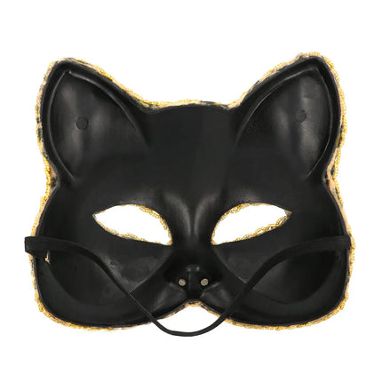 Leopardenmaske Gold