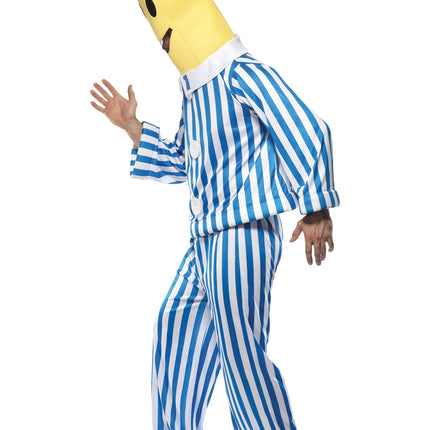 Bananenanzug im Schlafanzug