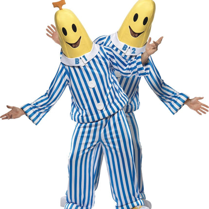 Bananenanzug im Schlafanzug