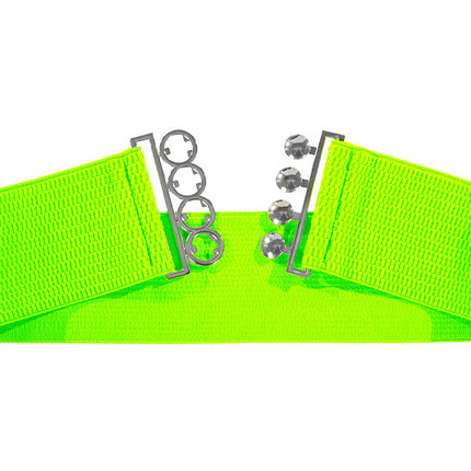 Grüner Gürtel elastisch