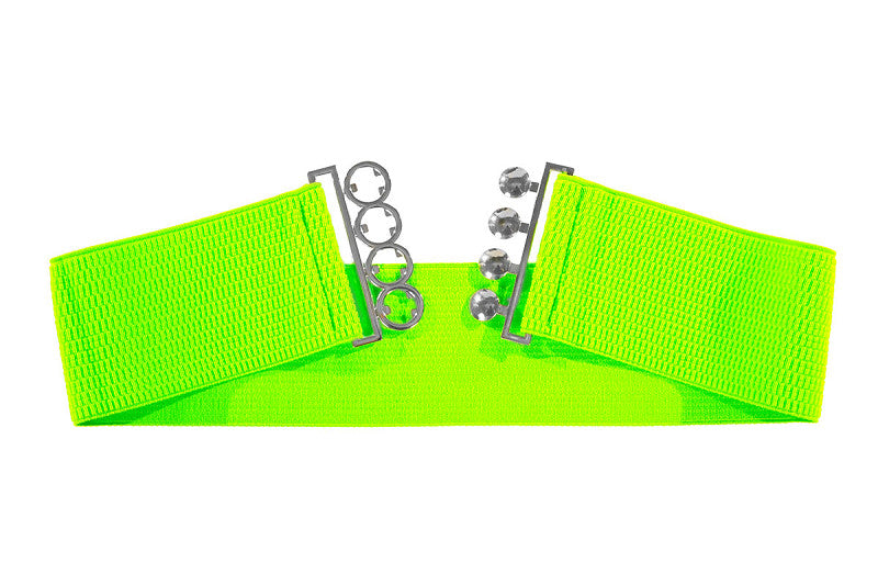 Grüner Gürtel elastisch