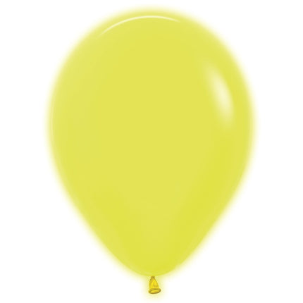 Neongelbe Luftballons 23cm 50 Stk