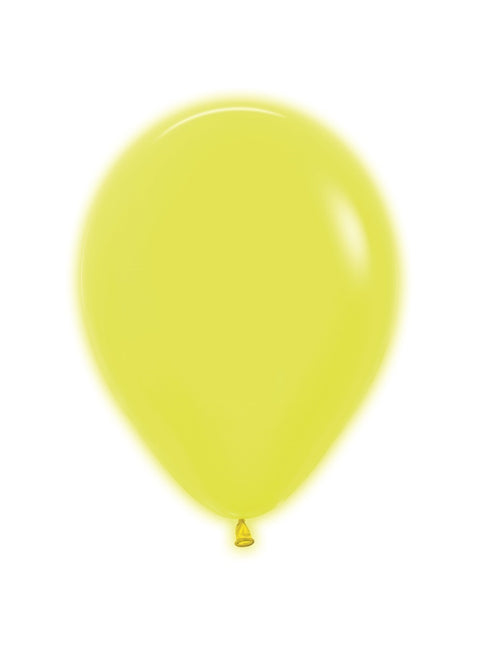 Neongelbe Luftballons 23cm 50 Stk