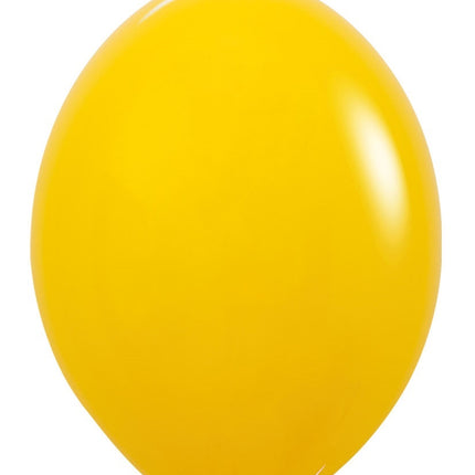 Gelbe Ballons für Ballongirlande 30cm 50Stk