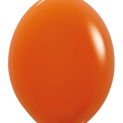 Orangefarbene Ballons für Ballongirlande 30cm 50pcs