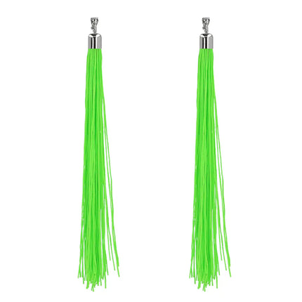 Groene Oorbellen Neon 20cm