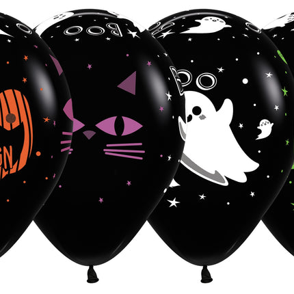 Halloween Ballons 30cm 25Stk