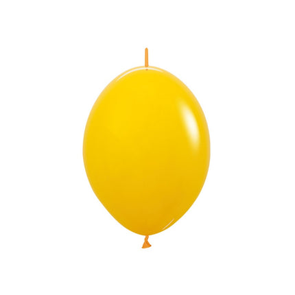 Gelbe Luftballons für Ballongirlande 15cm 50pcs