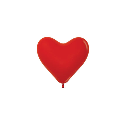Rote Herzen Ballons 15cm 50Stk