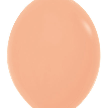 Orangefarbene Cantaloupe Ballons 30cm 50Stk