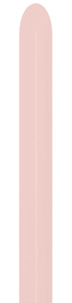 Hellrosa Modellierballons 1,52m 50Stk
