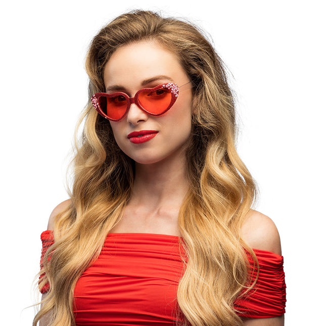Rote Brille Liebe