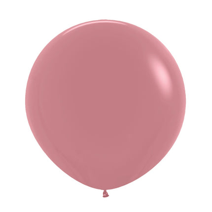 Gold Rosa Luftballons Latex 61cm 3Stück