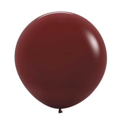Bordeaux Rote Ballons 61cm 3Stück