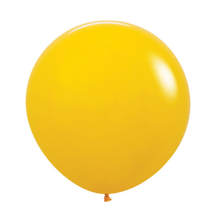 Gelbe Luftballons Honig 61cm 3Stück