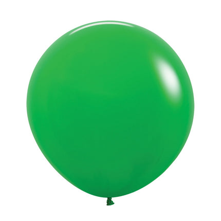 Grüne Ballons Kleeblatt 61cm 3Stück