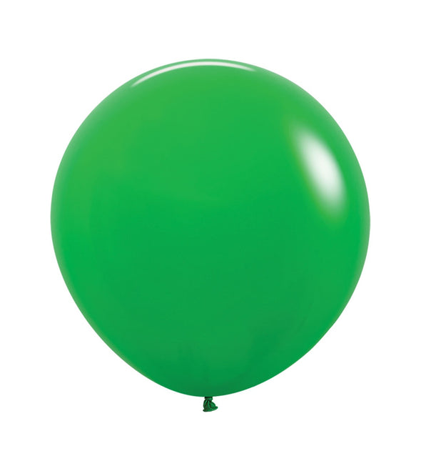 Grüne Ballons Kleeblatt 61cm 3Stück