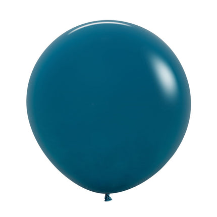 Dunkelblaue Ballons Deep Teal 61cm 3tlg