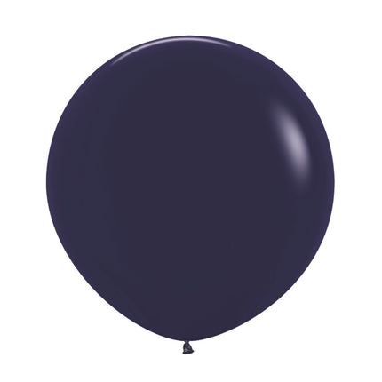 Dunkelblaue Luftballons Latex 61cm 3Stück