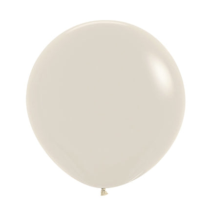 Beige Luftballons Pastell 61cm 3Stück