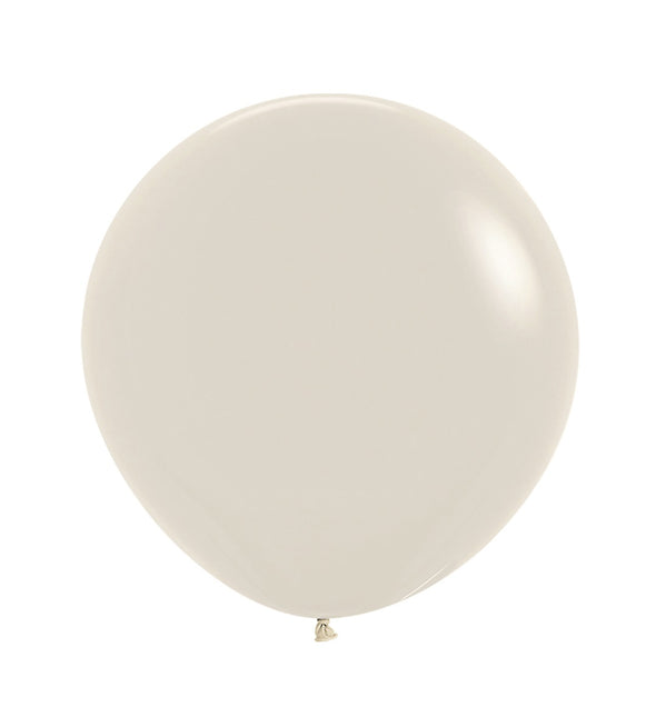 Beige Luftballons Pastell 61cm 3Stück