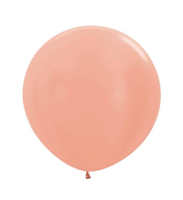 Rose Gold Ballons Metallic 61cm 3Stück