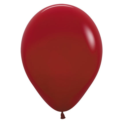 Rote Ballons Bordeaux 23cm 100Stk
