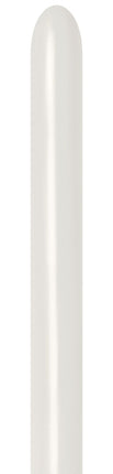 Elfenbeinfarbene Modellierballons 1,52m 50Stk