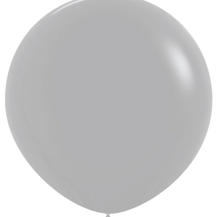 Graue Ballons 91cm 2Stück