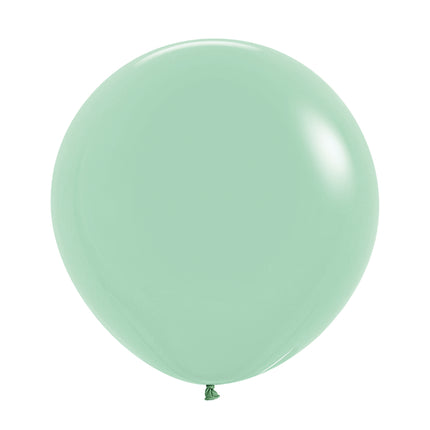 Mintgrüne Luftballons 61cm 3Stück