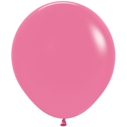 Rosa Luftballons Glanz 45cm 25Stk