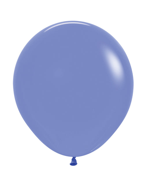 Blaue Ballons Glanz 45cm 25Stk