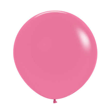 Rosa Luftballons Glanz 61cm 3Stück