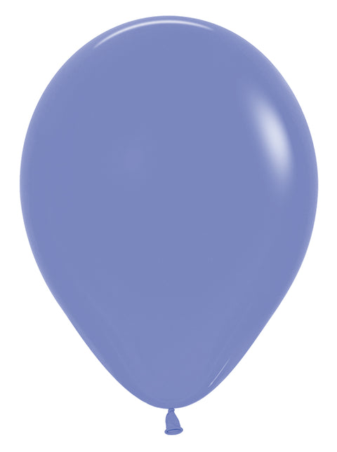 Blaue Ballons Glanz 30cm 12Stk