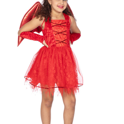 Devil Dress Red Girl 3 Stück