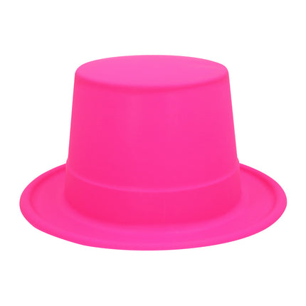 Neonhut in Rosa