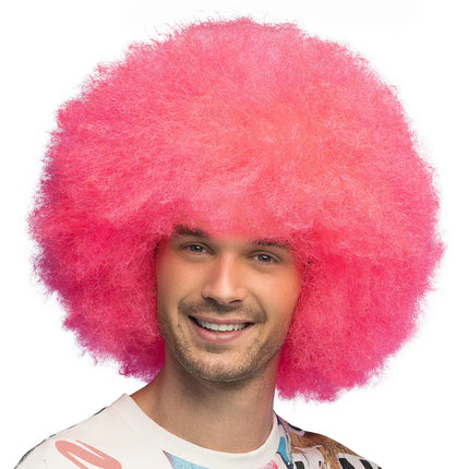 Perücke „Sugar“ neonrosa UV