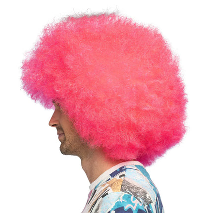 Perücke „Sugar“ neonrosa UV