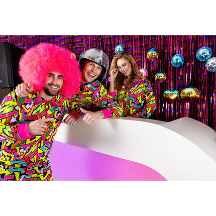 Perücke „Sugar“ neonrosa UV