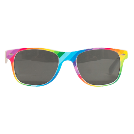 Regenbogenbrille Schwarze Brille